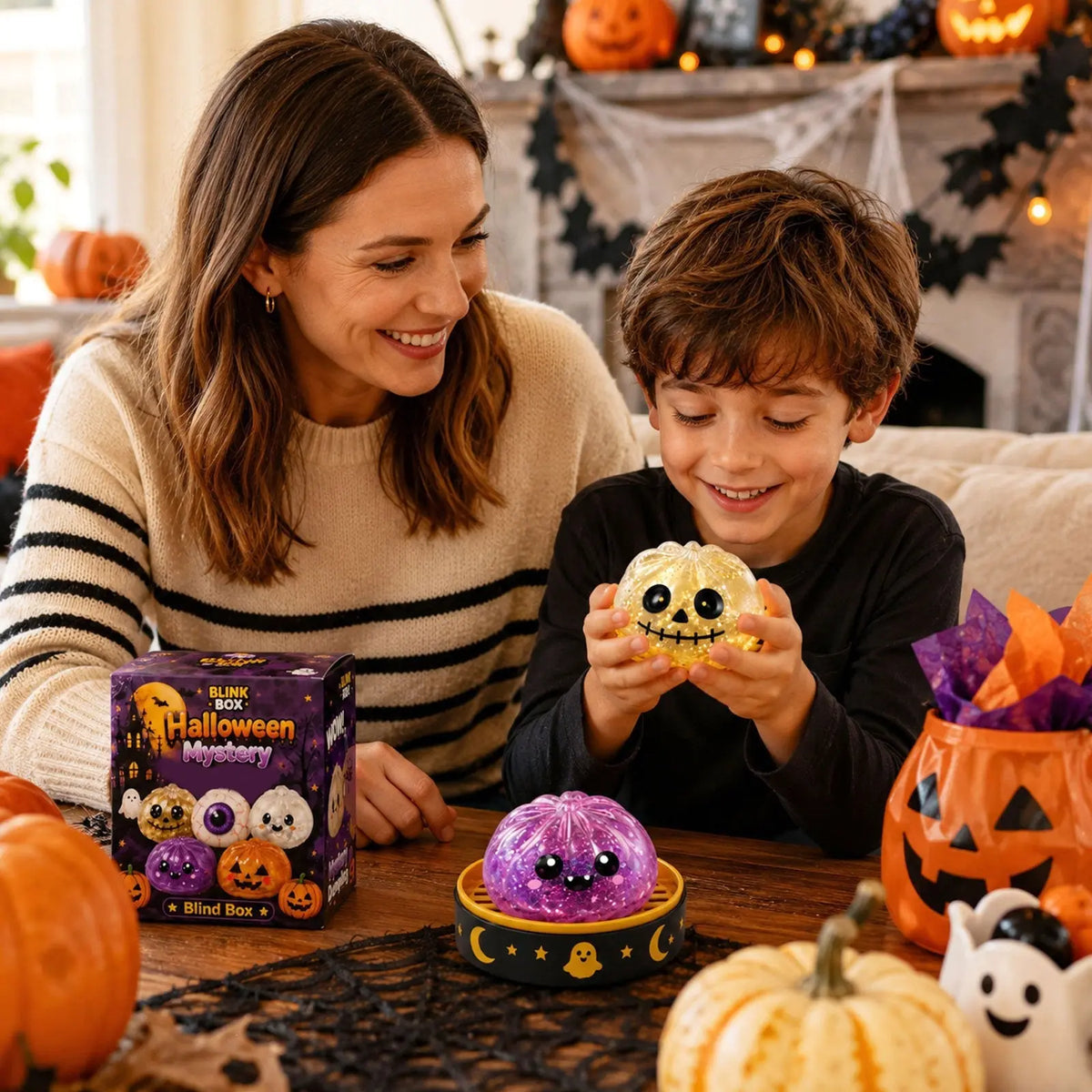 Halloween Mystery Dumpling Squishy Toy Happy Hive