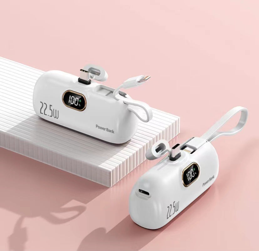 Mini Capsule Power Bank 22.5W