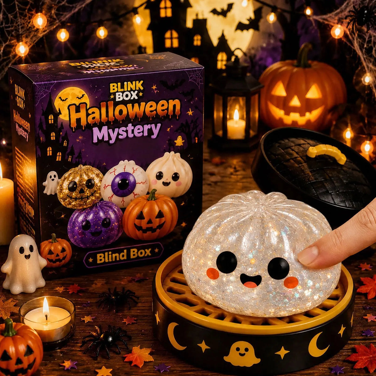 Halloween Mystery Dumpling Squishy Toy Happy Hive
