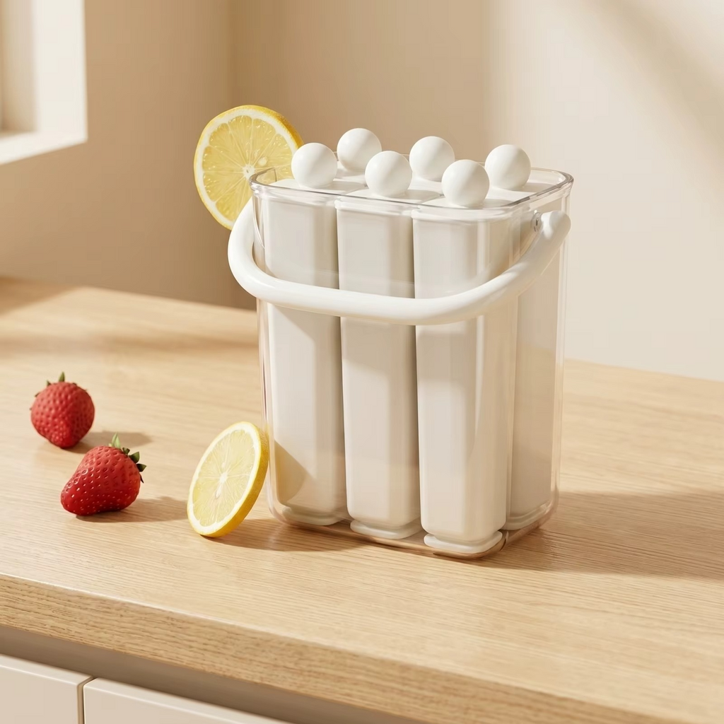 Silicone Popsicle Mold with Lid