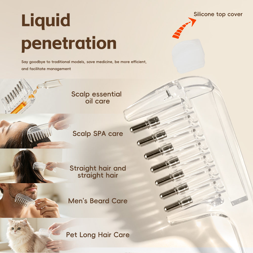Liquid-Guiding Comb