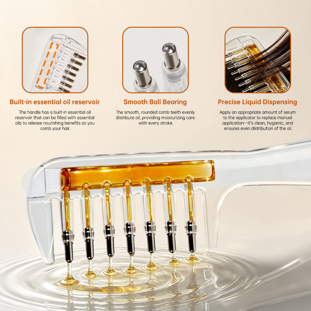 Liquid-Guiding Comb