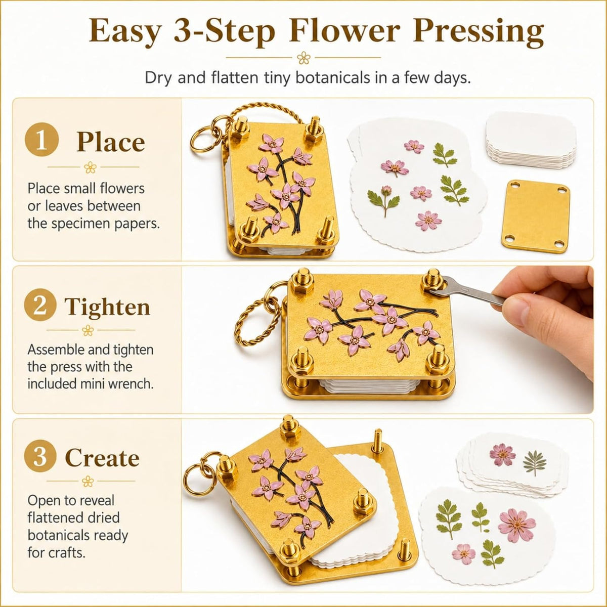 MINICRAFT™ metal flower press