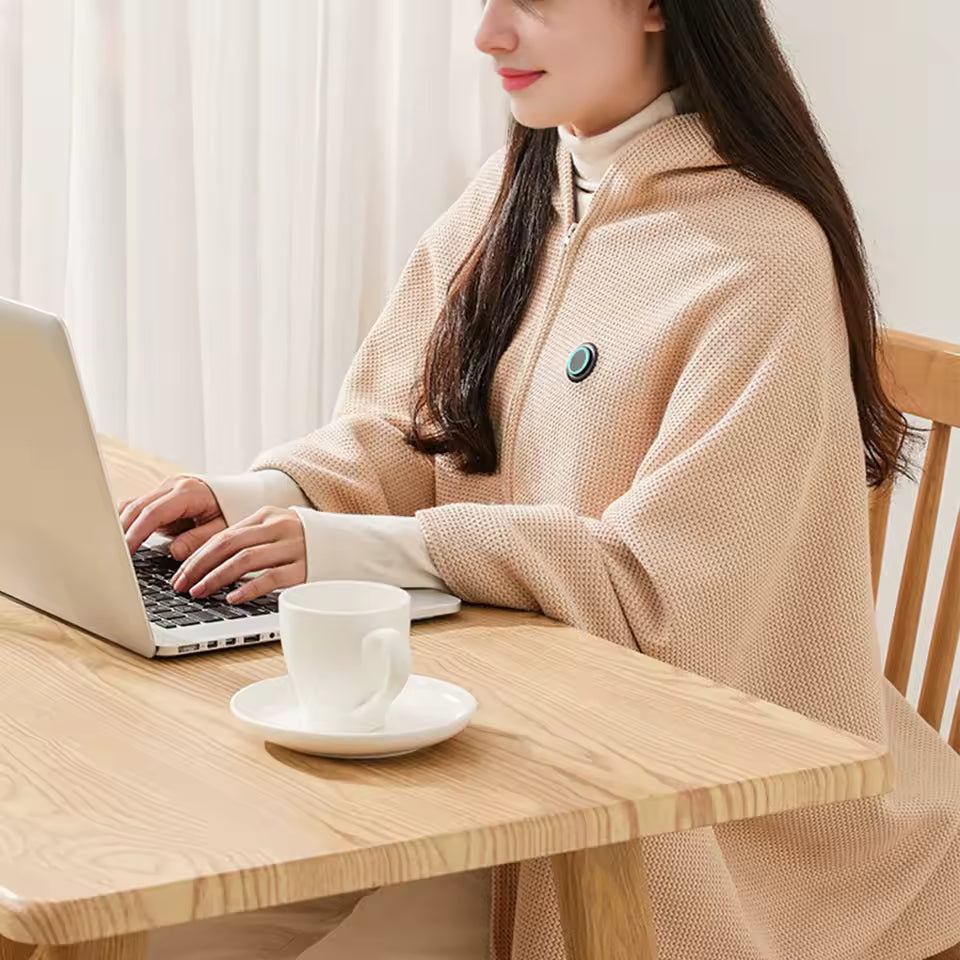 Rechargeable Heated & Wearable Blanket