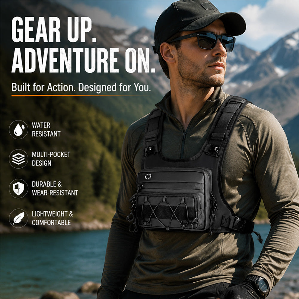 Tactical Hydration Chest Pack