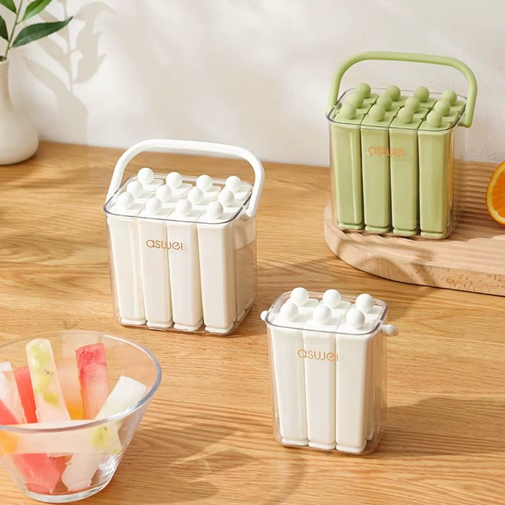 Silicone Popsicle Mold with Lid