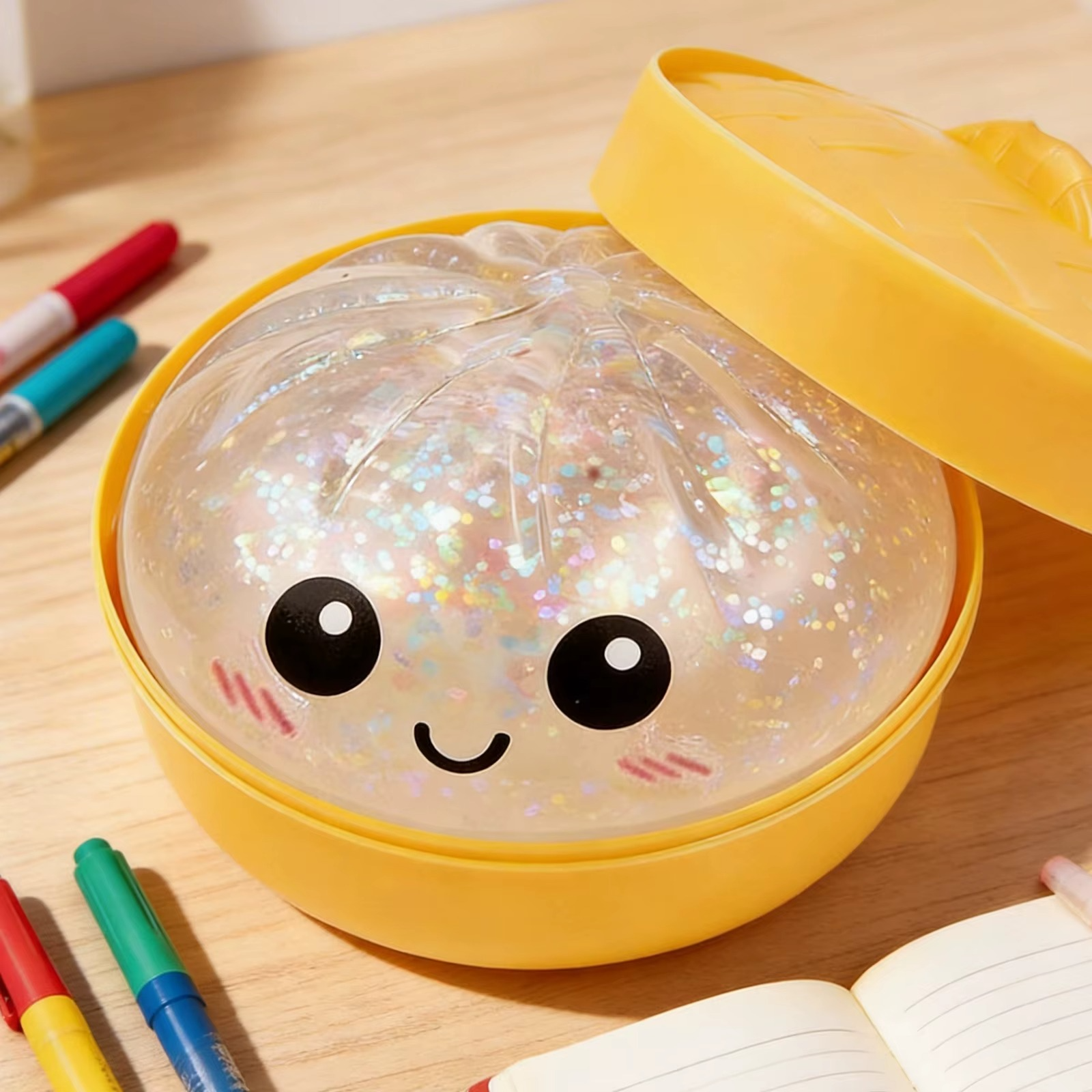 Glitter Dumpling Squishy