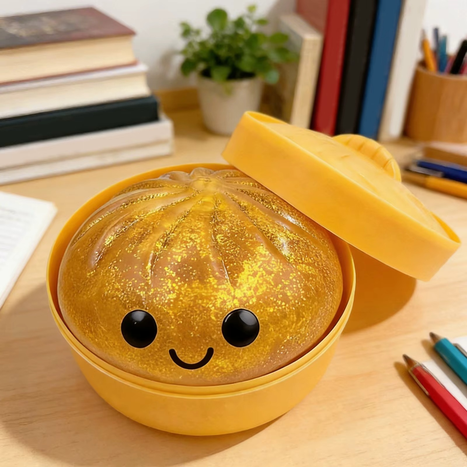 Glitter Dumpling Squishy