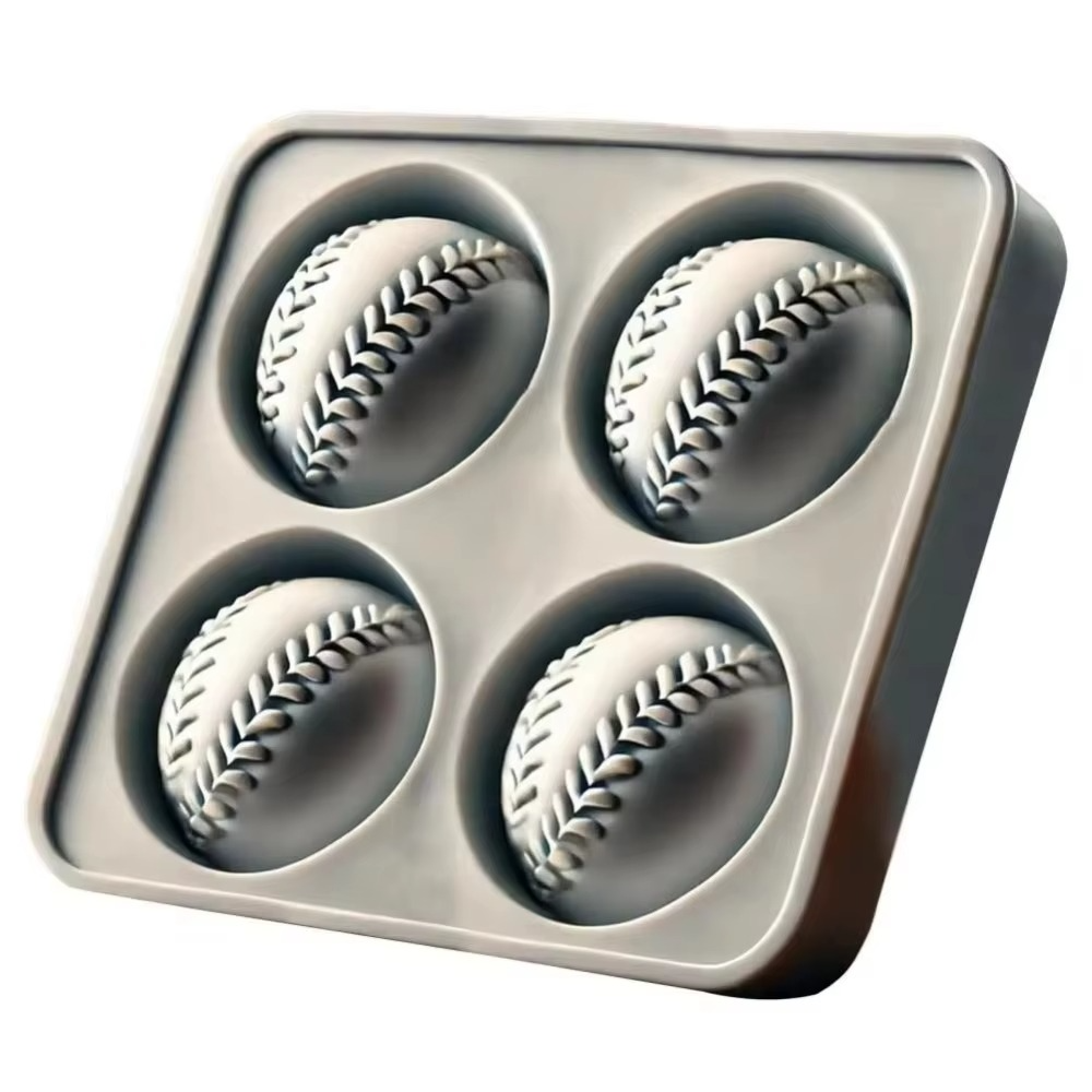 Baseball Ice Mold
