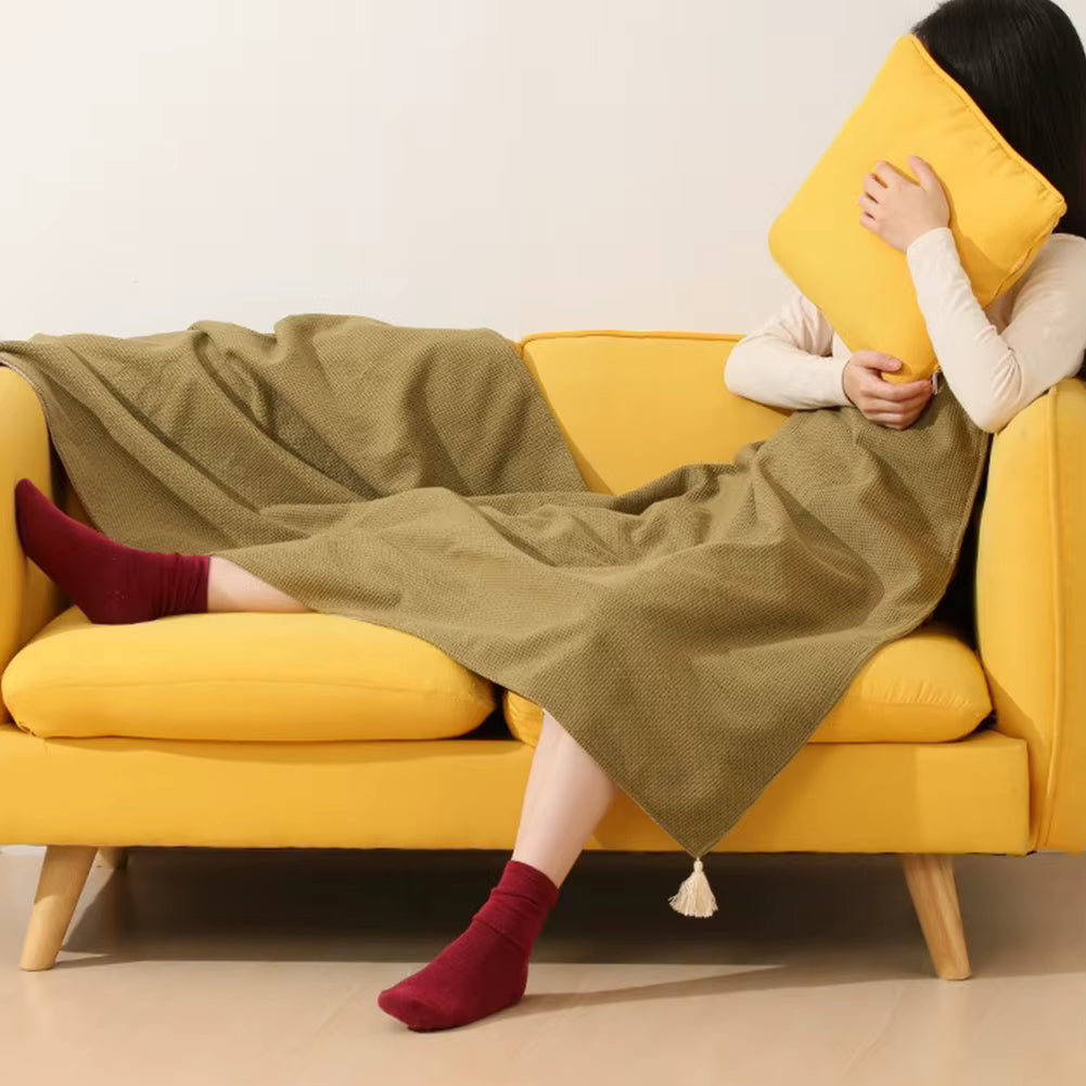 Rechargeable Heated & Wearable Blanket