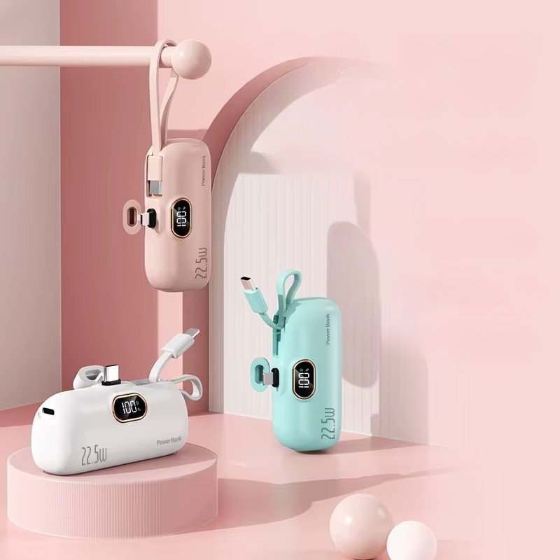 Mini Capsule Power Bank 22.5W
