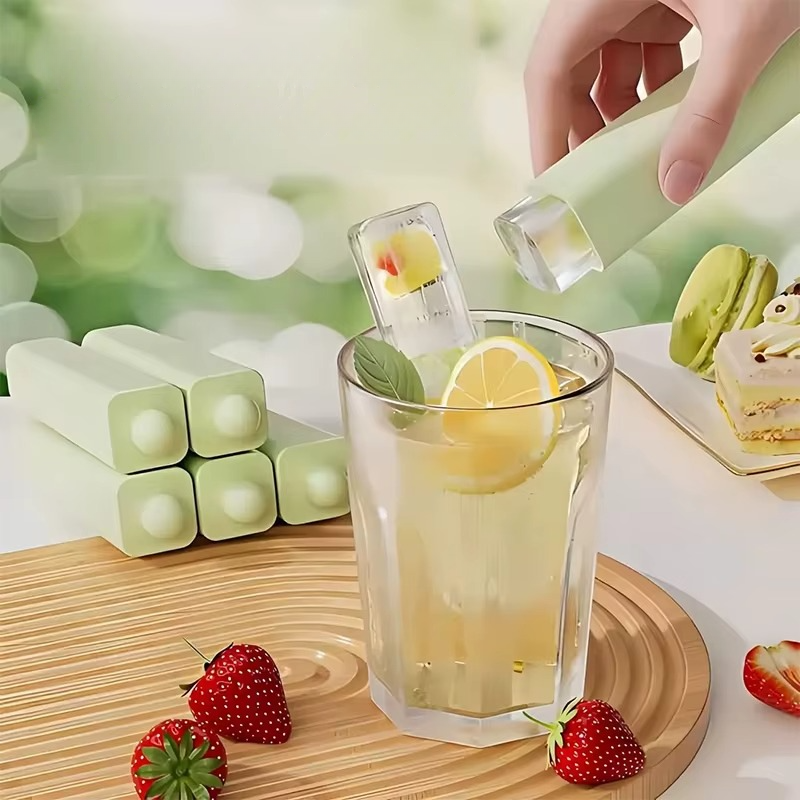 Silicone Popsicle Mold with Lid
