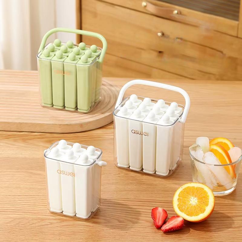 Silicone Popsicle Mold with Lid