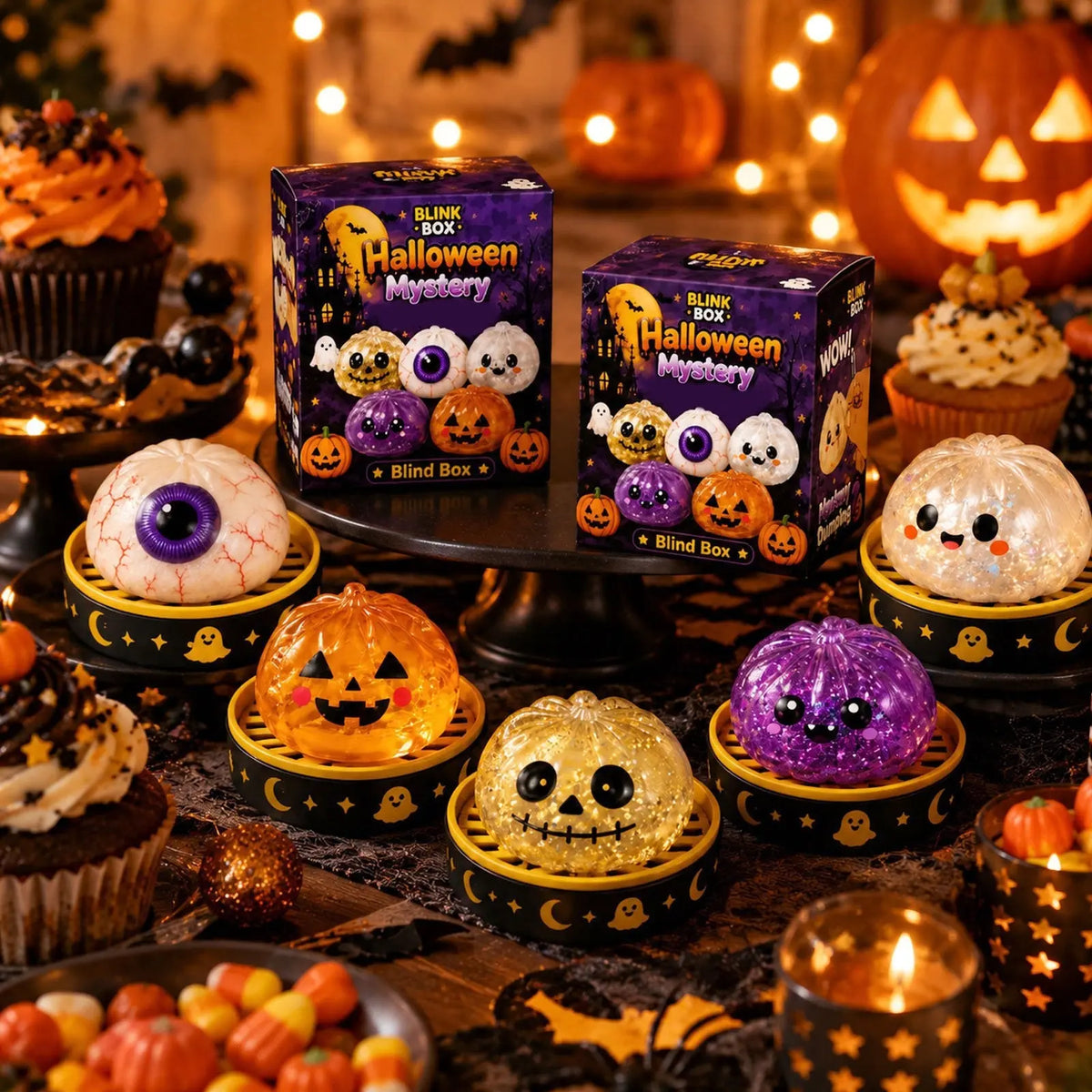 Halloween Mystery Dumpling Squishy Toy Happy Hive