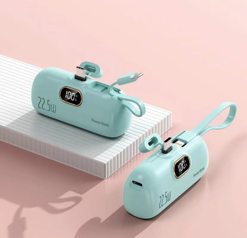Mini Capsule Power Bank 22.5W