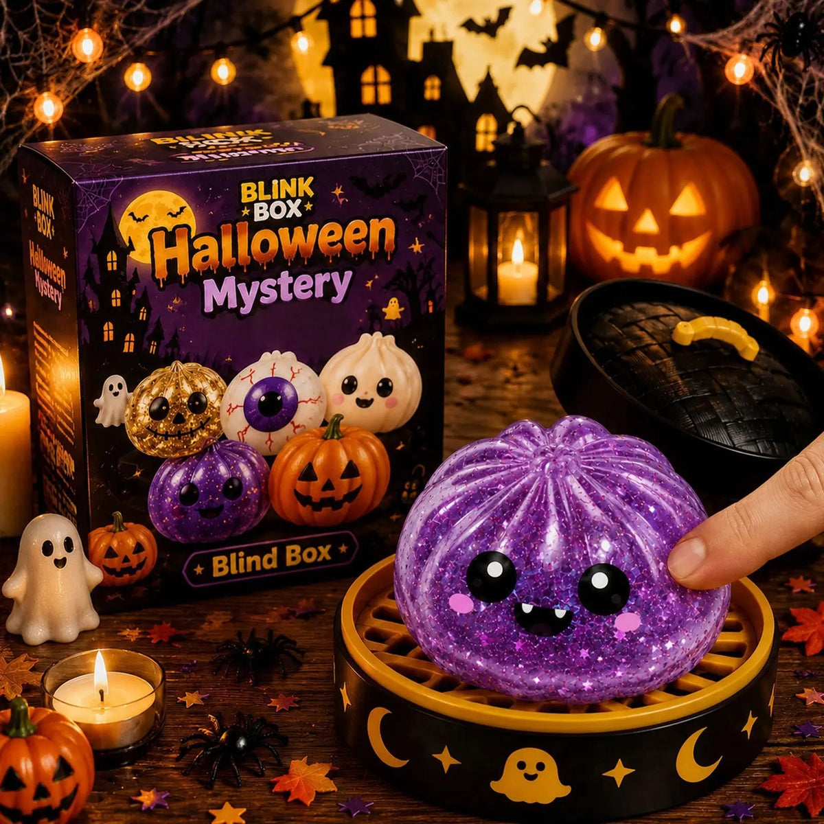 Halloween Mystery Dumpling Squishy Toy Happy Hive