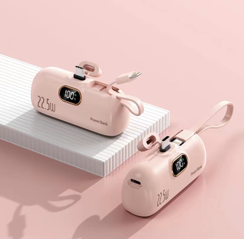 Mini Capsule Power Bank 22.5W