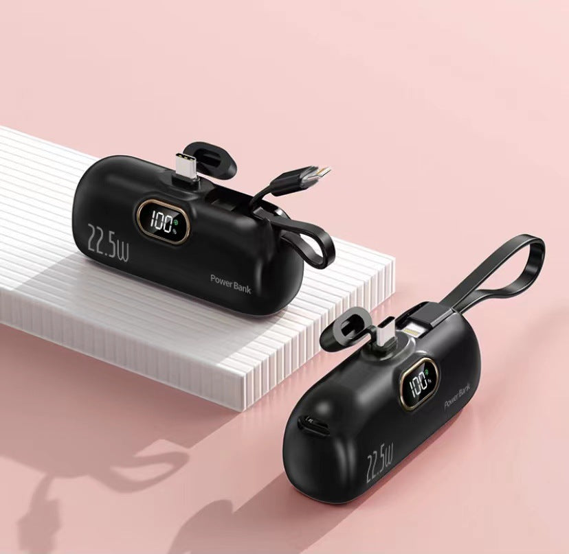 Mini Capsule Power Bank 22.5W